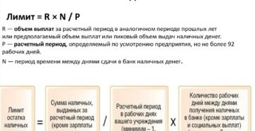 Как рассчитывается лимит кассы на 2019 год Как рассчитывается лимит кассы на 2019 год