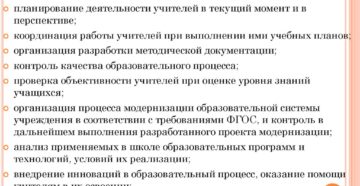 Должностная инструкция и требования к заместителю директора по производству