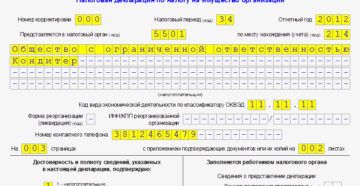 Декларация по налогу на имущество организаций: всё о сроках в 2019 году