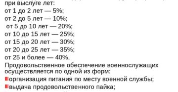 Надбавка за выслугу лет военнослужащим в 2019 году Надбавка за выслугу лет военнослужащим в 2019 году