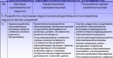 Профессиональный стандарт, обязанности и компетенции педагога