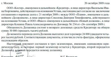 Что нужно знать о переводе долга Что нужно знать о переводе долга