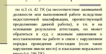 Как уволить работника за несоответствие занимаемой должности